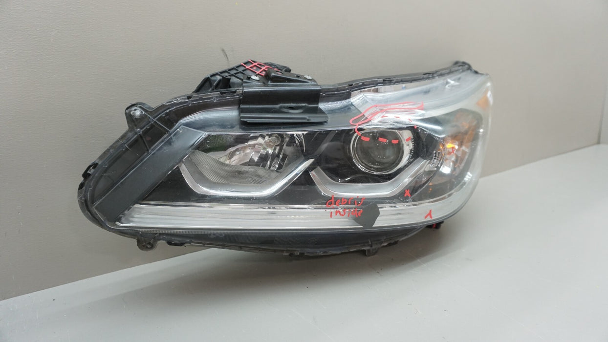 2016-2017 HONDA ACCORD FRONT LH LEFT DRIVER SIDE HEADLIGHT HALOGEN OEM