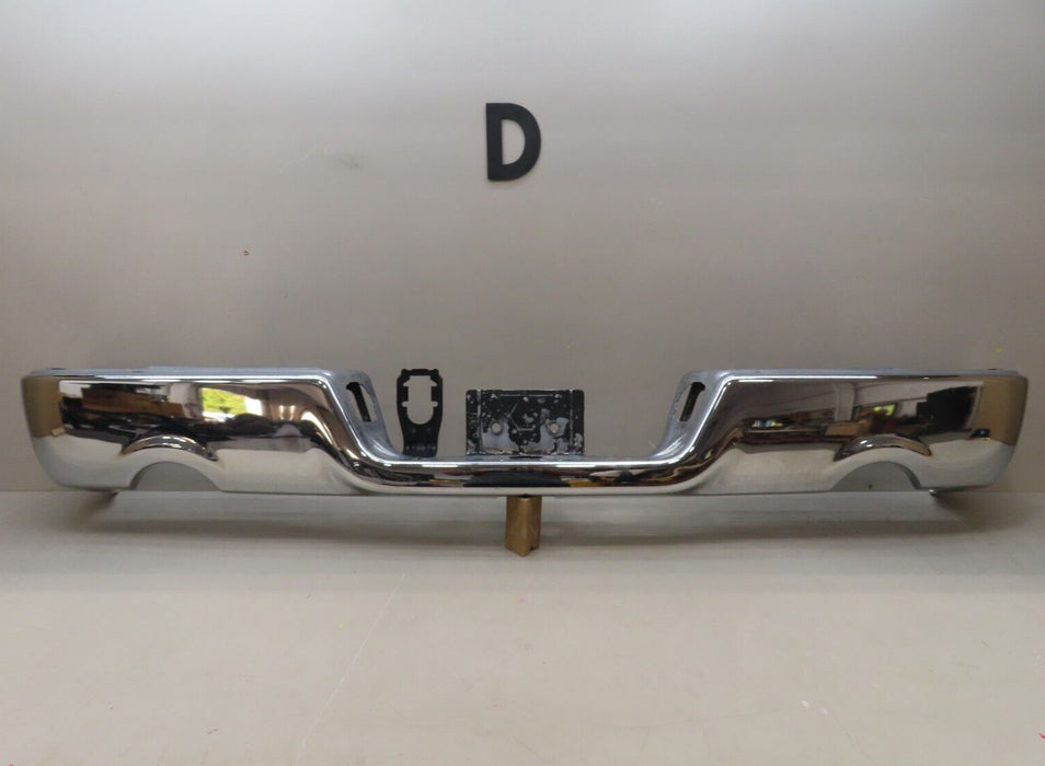 2015-2018 DODGE RAM 1500 REAR METAL BUMPER COVER PANEL W/ DUAL EXHAUST OEM
