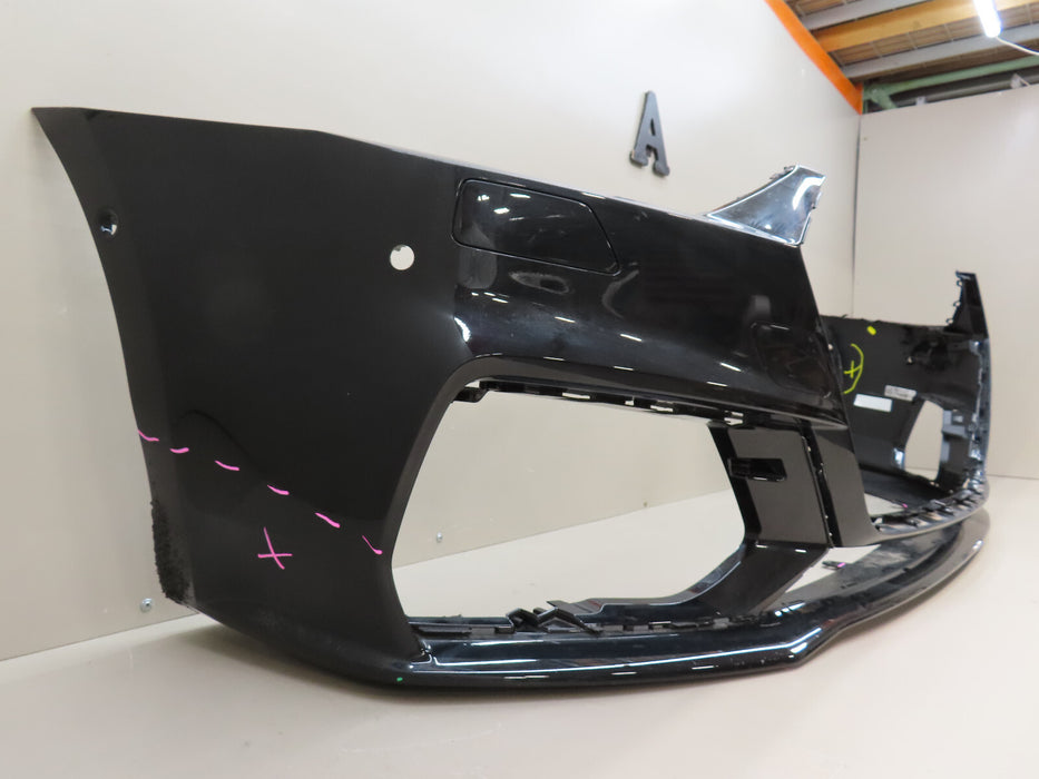 2019-2020 AUDI A7 SPORTBACK S-LINE FRONT BUMPER COVER PANEL OEM 4K8807437C