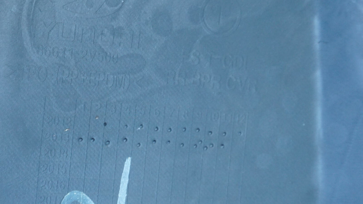 2012-2017 HYUNDAI VELOSTER TURBO REAR BUMPER COVER PANEL OEM 86611-2V500