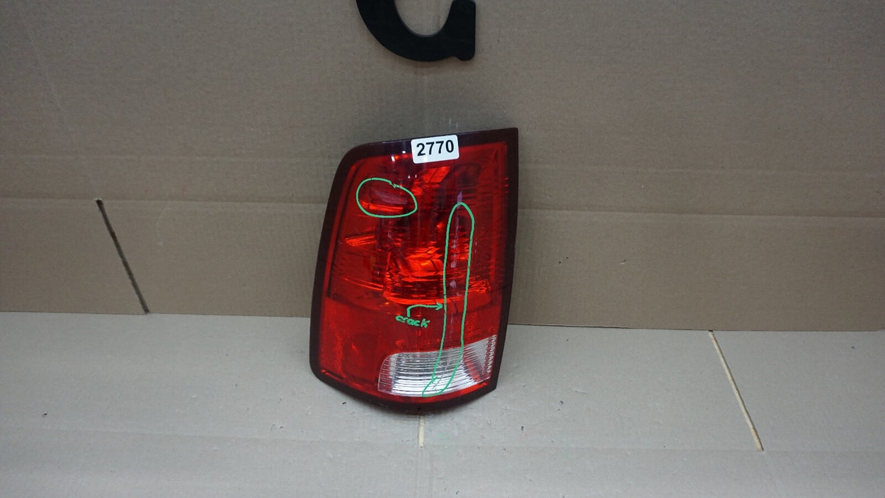 2011-2018 DODGE RAM 1500 2500 3500 REAR LEFT DRIVER SIDE TAIL LIGHT OEM