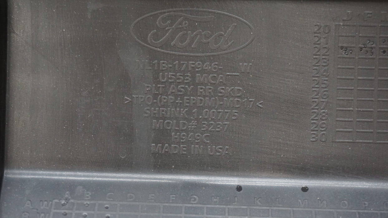 2022-2023 FORD EXPEDITION REAR LOWER BUMPER COVER PANEL VALANCE OEM NL1B-17F946