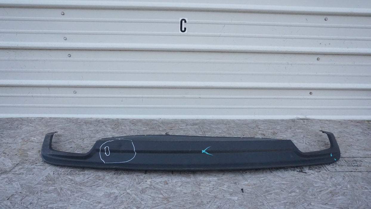 2017-2018 AUDI A6 REAR LOWER BUMPER COVER PANEL VALANCE OEM 4G0807521T