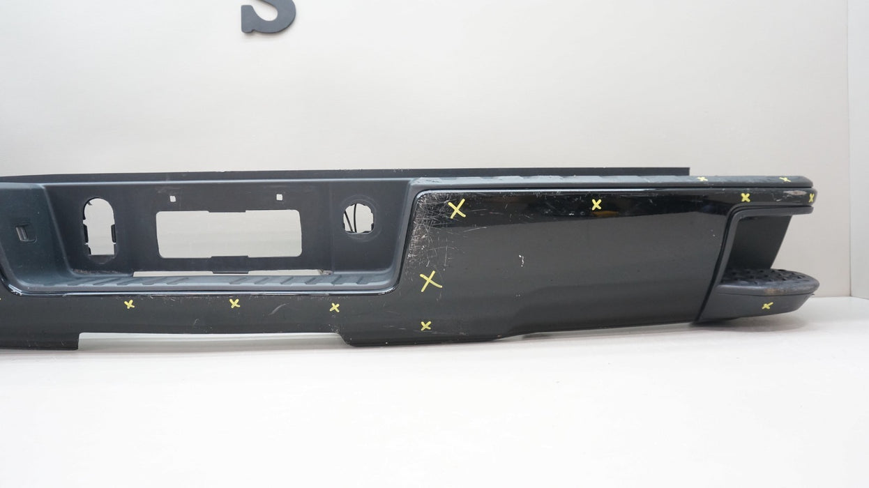 2014-2018 GMC SIERRA / CHEVROLET SILVERADO 1500 REAR METAL BUMPER OEM 84078016