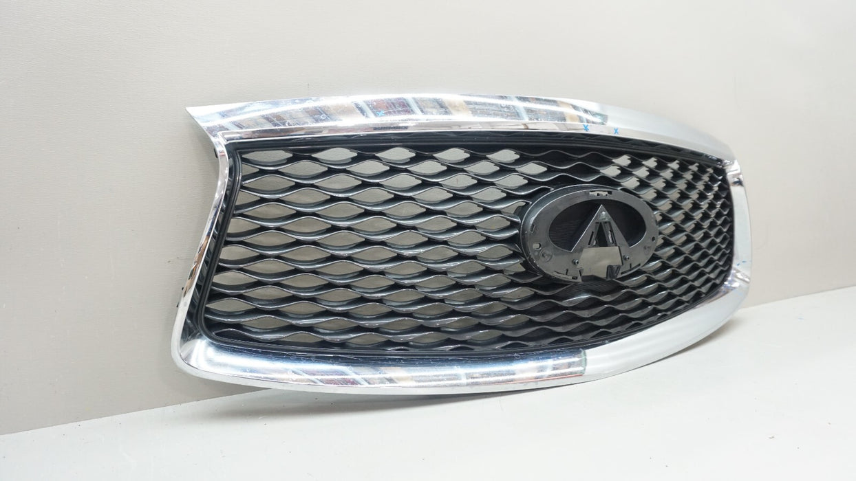 2016-2020 INFINITI QX60 FRONT BUMPER UPPER GRILLE OEM 623109NC0A