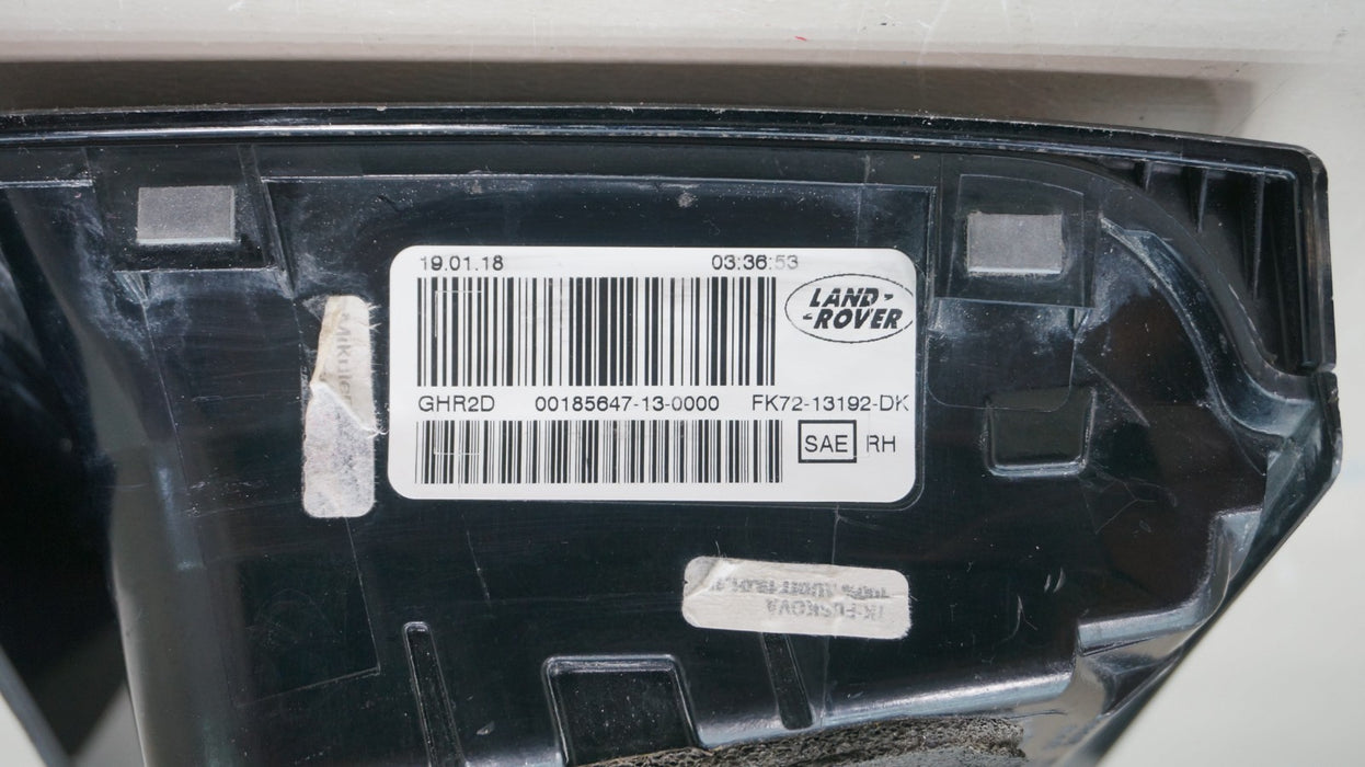 2015-2019 LAND ROVER DISCOVERY SPORT RIGHT INNER TAIL LIGHT OEM FK72-13192-DK