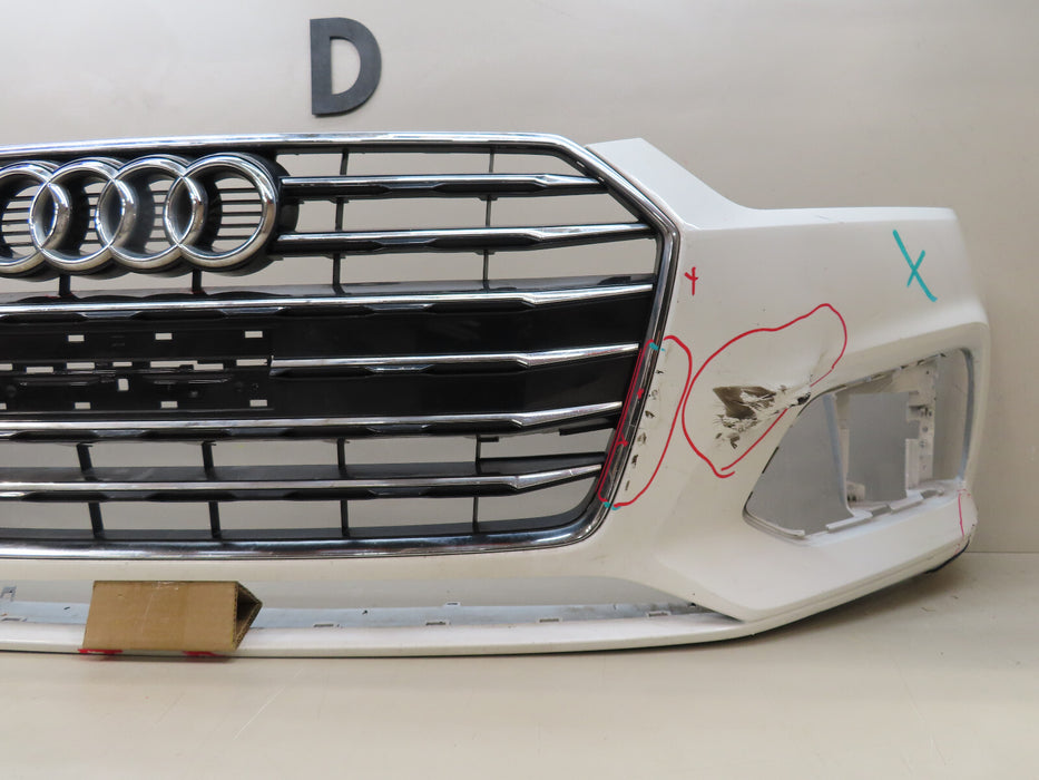 2018 2019 AUDI A5 B9 FRONT BUMPER COVER OEM 8W6807437