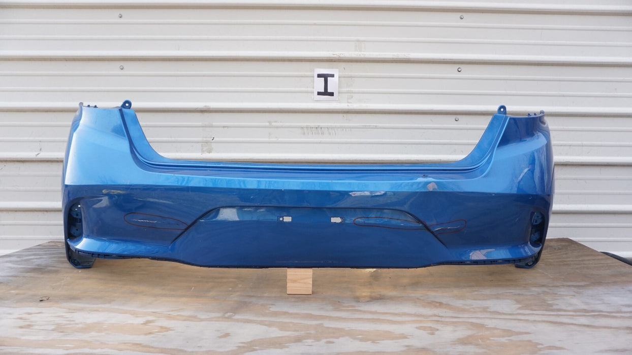 2018-2019 HYUNDAI SONATA REAR BUMPER WITHOUT SENSORS COVER OEM 18 19 86611-C2700