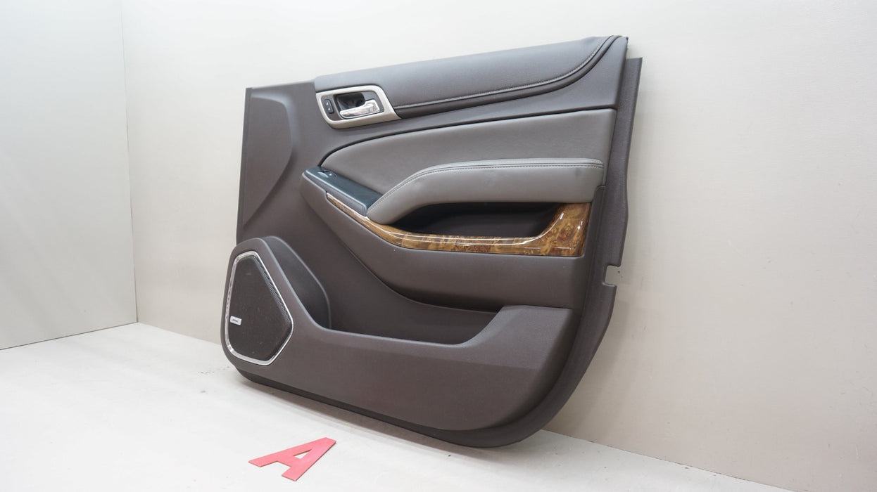 2015-2020 GMC YUKON FRONT RIGHT INTERIOR DOOR PANEL OEM 22953128