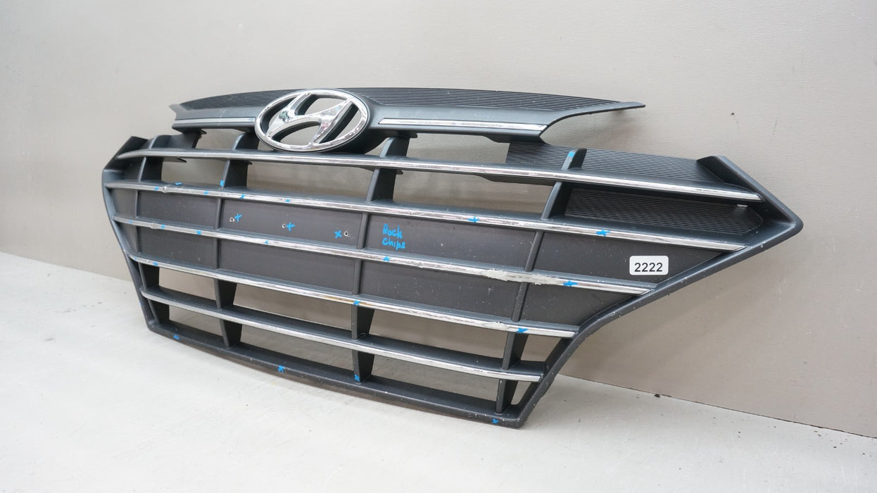 2019-2020 HYUNDAI ELANTRA FRONT BUMPER RADIATOR GRILLE OEM 86351-F3510
