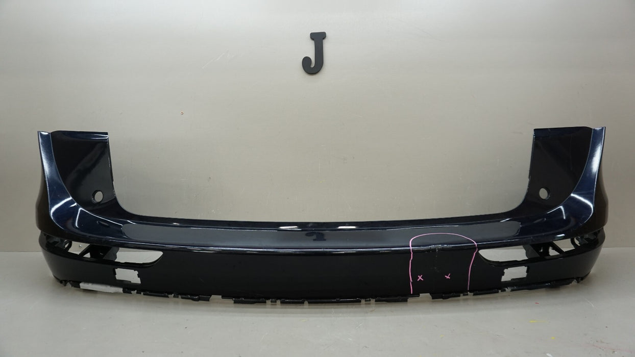 2008-2010 AUDI Q5 REAR BUMPER COVER PANEL PLASTIC BLACK OEM 8R0807385C