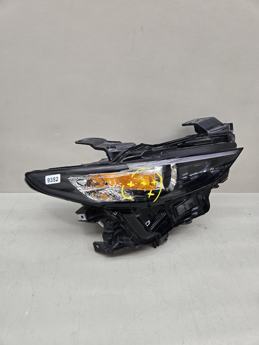 2019-2023 MAZDA 3 RIGHT PASSENGER SIDE NON-ADAPTIVE LED HEADLIGHT LAMP OEM