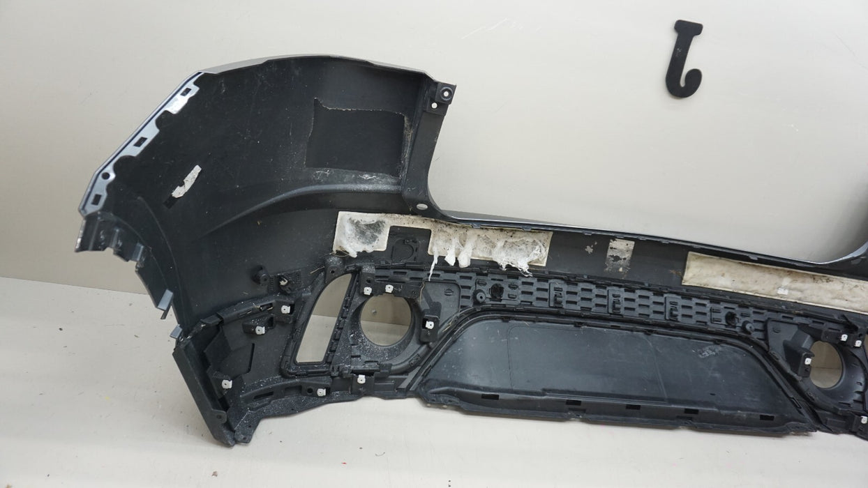 2018-2020 JAGUAR E-PACE REAR BUMPER COVER PANEL W/ SENSOR HOLE OEM J9C3-17A958-A