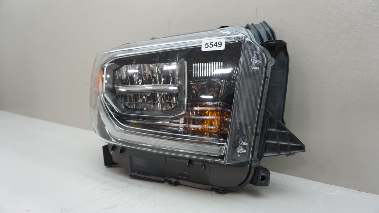 2018-2021 TOYOTA TUNDRA FRONT LEFT PASSENGER SIDE HEADLIGHT LED OEM 19 20