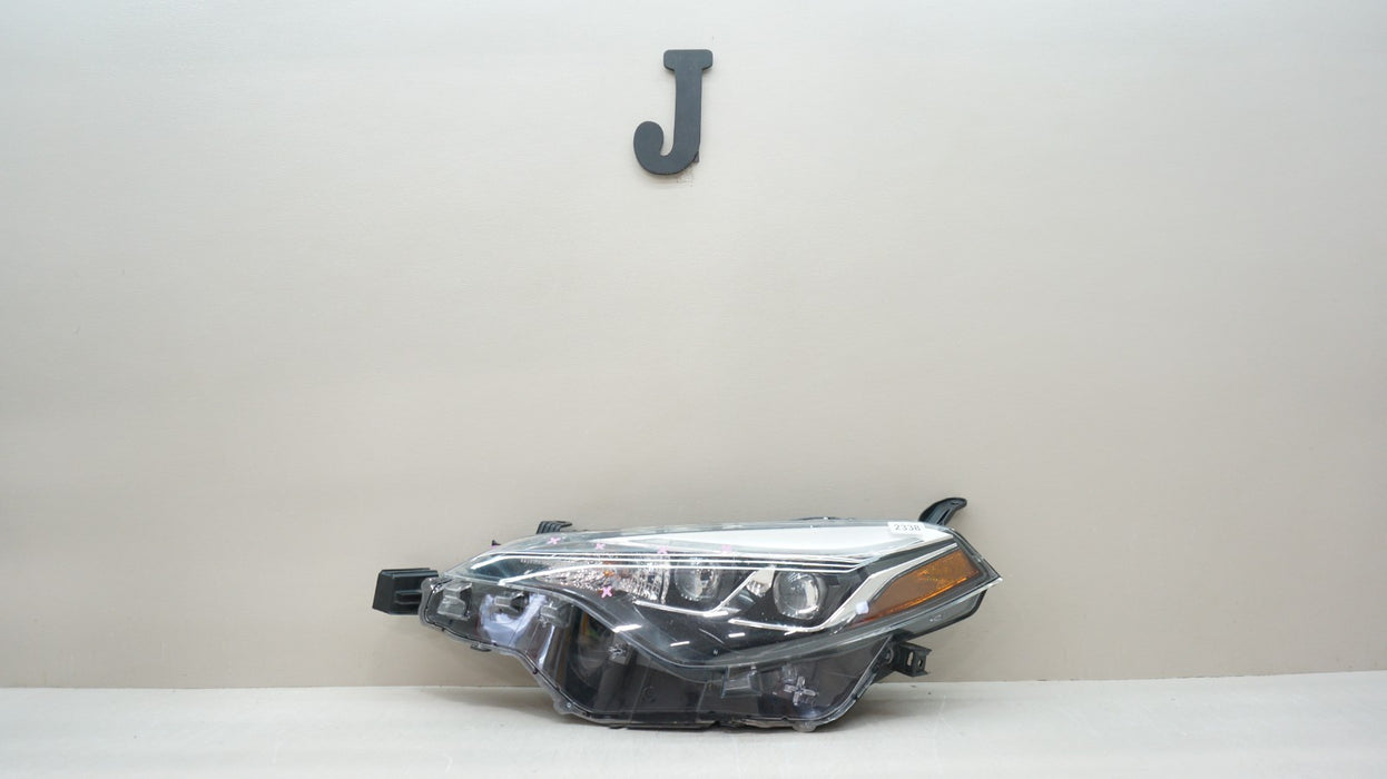2017-2019 TOYOTA COROLLA FRONT LEFT DRIVER SIDE LED HEADLIGHT OEM