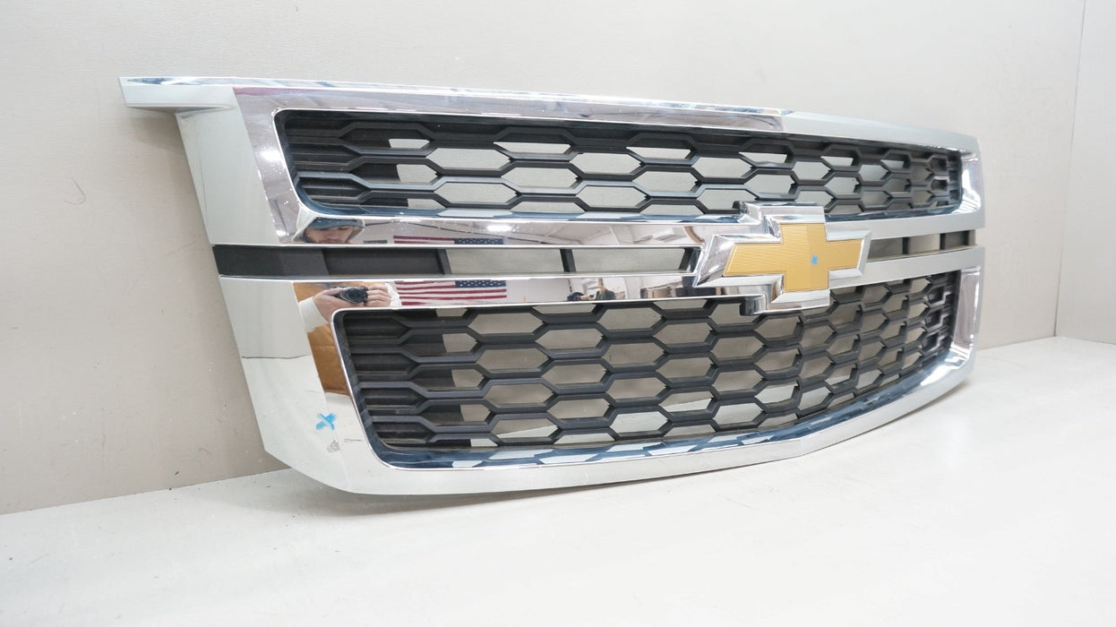 2015-2020 CHEVROLET TAHOE FRONT UPPER RADIATOR GRILLE OEM 2344094
