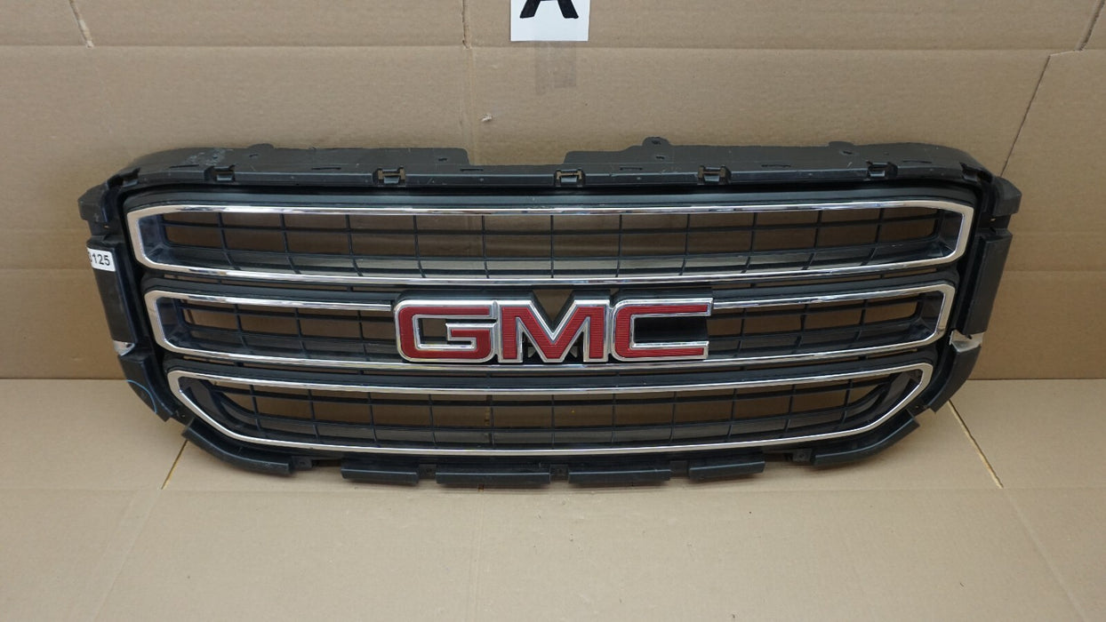 2015 - 2018 GMC YUKON FRONT BUMPER UPPER CENTER EXTERIOR GRILLE GRILL TRIM OEM