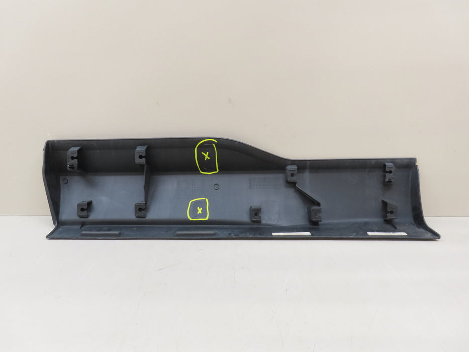 2015-2020 FORD EDGE REAR RIGHT PASSENGER SIDE DOOR LOWER MOLDING OEM