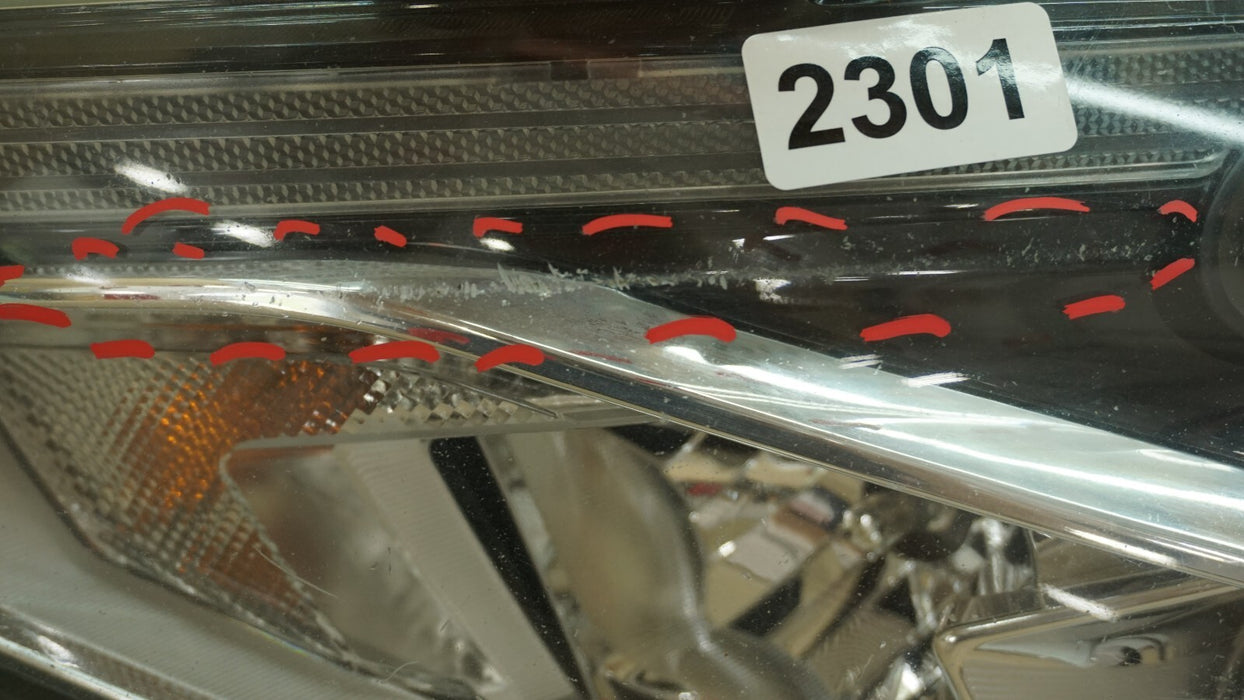 2016-2018 NISSAN ALTIMA FRONT LEFT DRIVER SIDE HEADLIGHT HALOGEN OEM 16 17 18