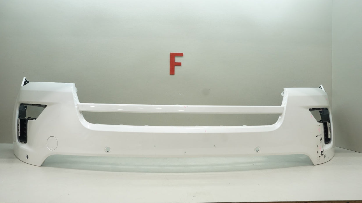 2018-2019 FORD EXPLORER WITH SENSOR HOLES FRONT BUMPER COVER OEM
