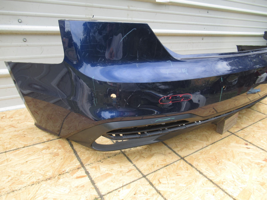 2019-2021 AUDI A5 S5 S-LINE COUPE  REAR BUMPER COVER WITH DIFUSER OEM