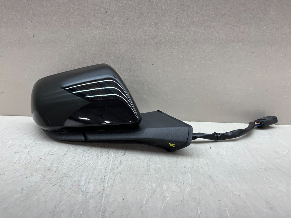 2015-2020 FORD MUSTANG RH RIGHT PASSENGER BLACK POWER MIRROR BLIND SPOT OEM