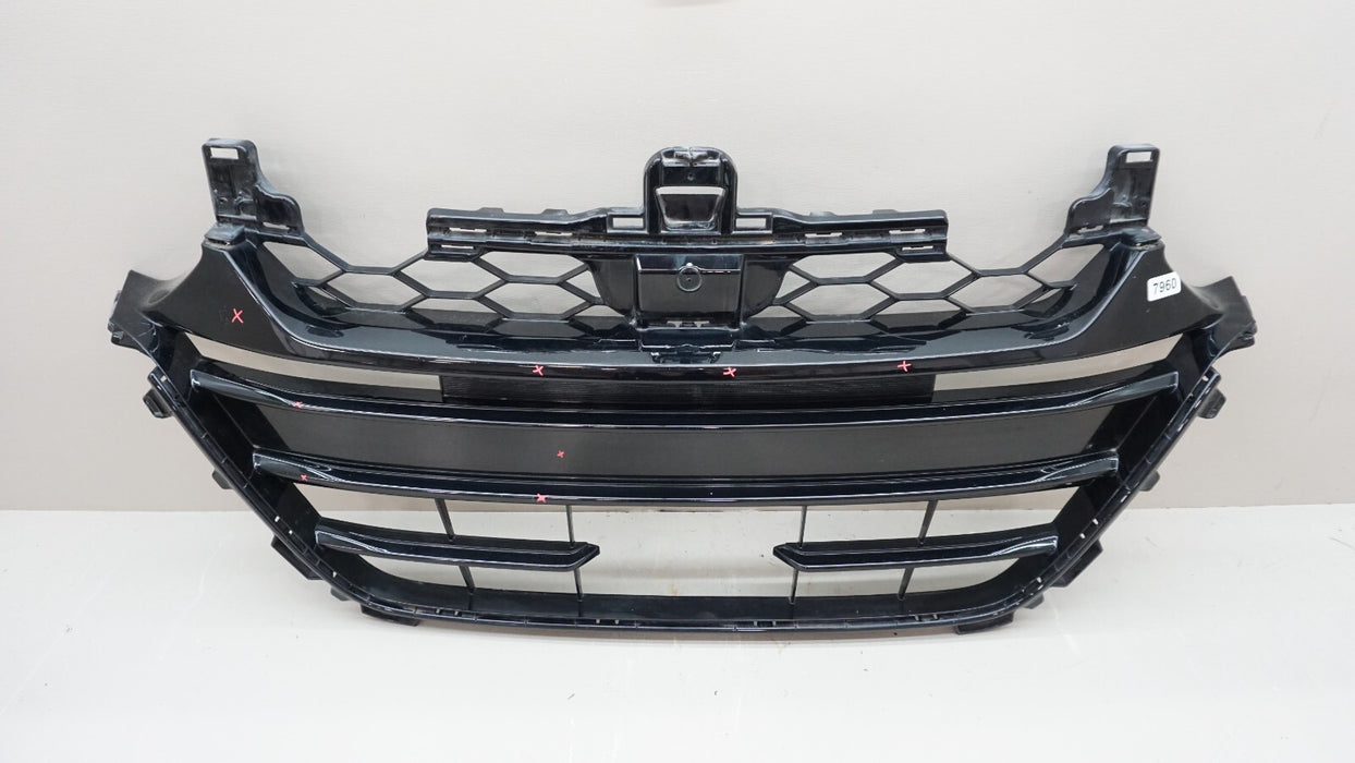 2018-2019 HONDA ACCORD FRONT UPPER RADIATOR GRILLE GRILL OEM 71111-TVA-A5