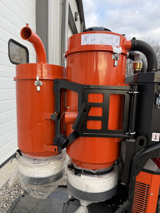 Husqvarna T4000P Dust Soff Cut Extractor Collector Vacuum Honda 390