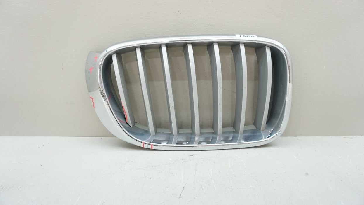 2011-2014 BMW X3 F25 FRONT RH RIGHT SIDE RADIATOR KIDNEY GRILLE OEM 51117210726