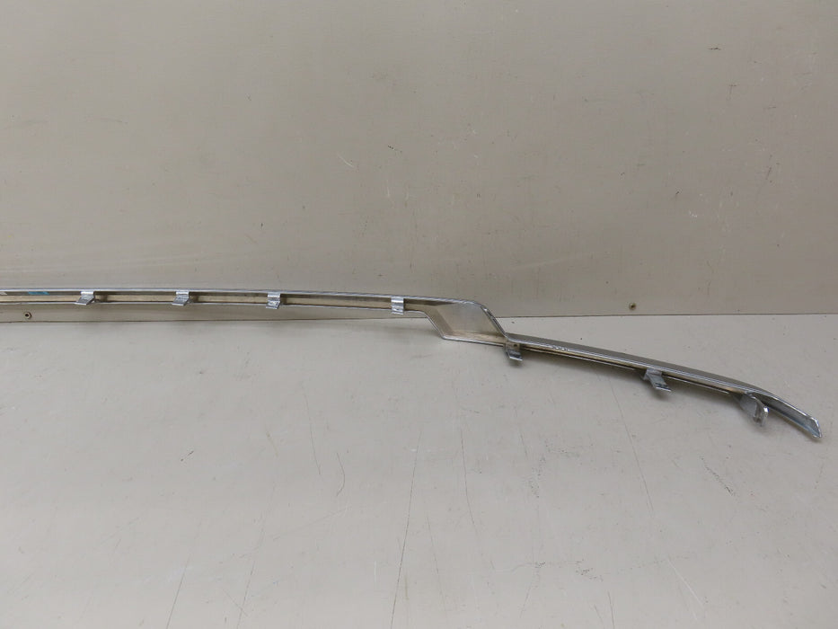 GM REAR BUMPER FASCIA MOLDING CHROME TRIM OEM