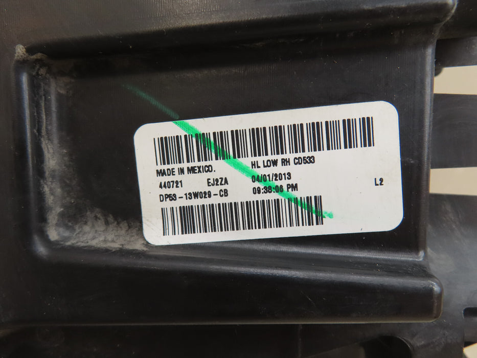 2013-2016 LINCOLN MKZ FRONT RIGHT PASSENGER HEADLIGHT LED OEM DP6313W029CB