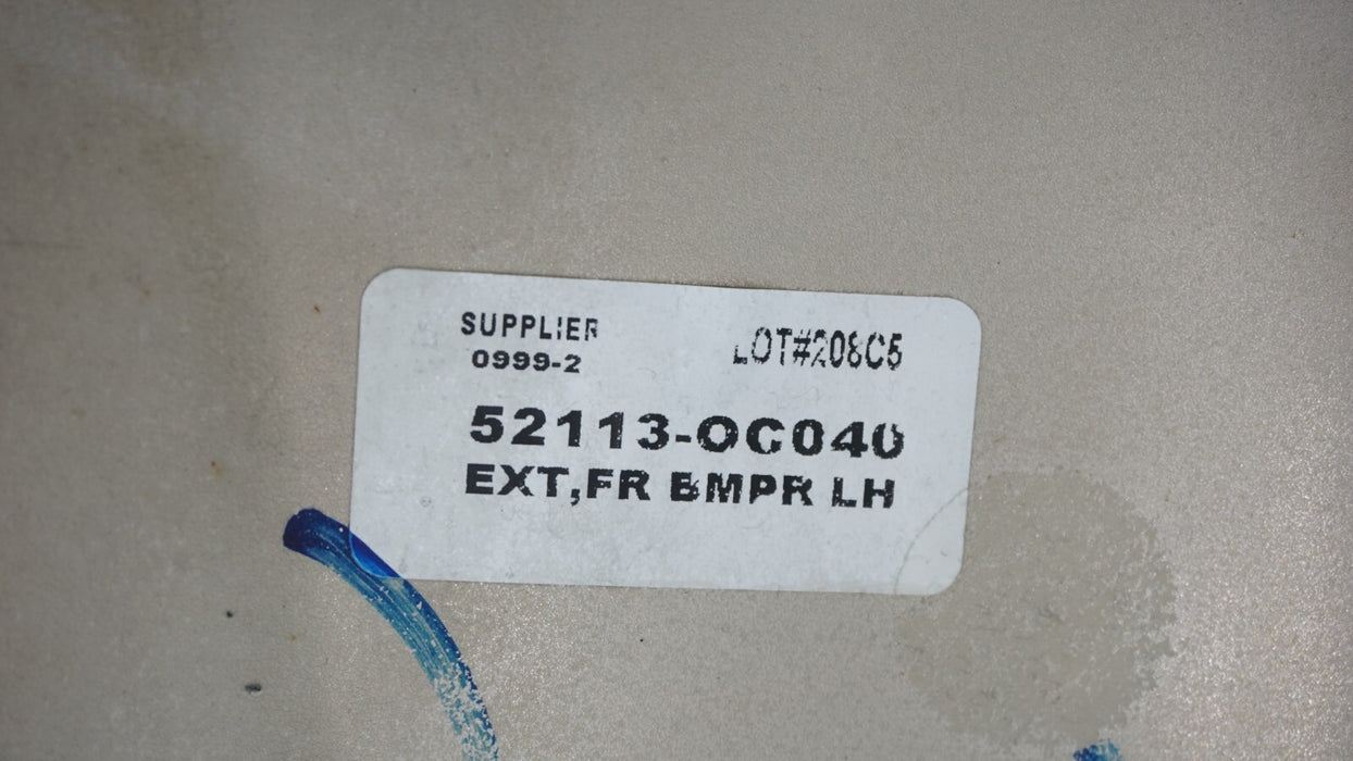 2014-2020 TOYOTA TUNDRA FRONT BUMPER LEFT DRIVER SIDE END CAP CHROME OEM