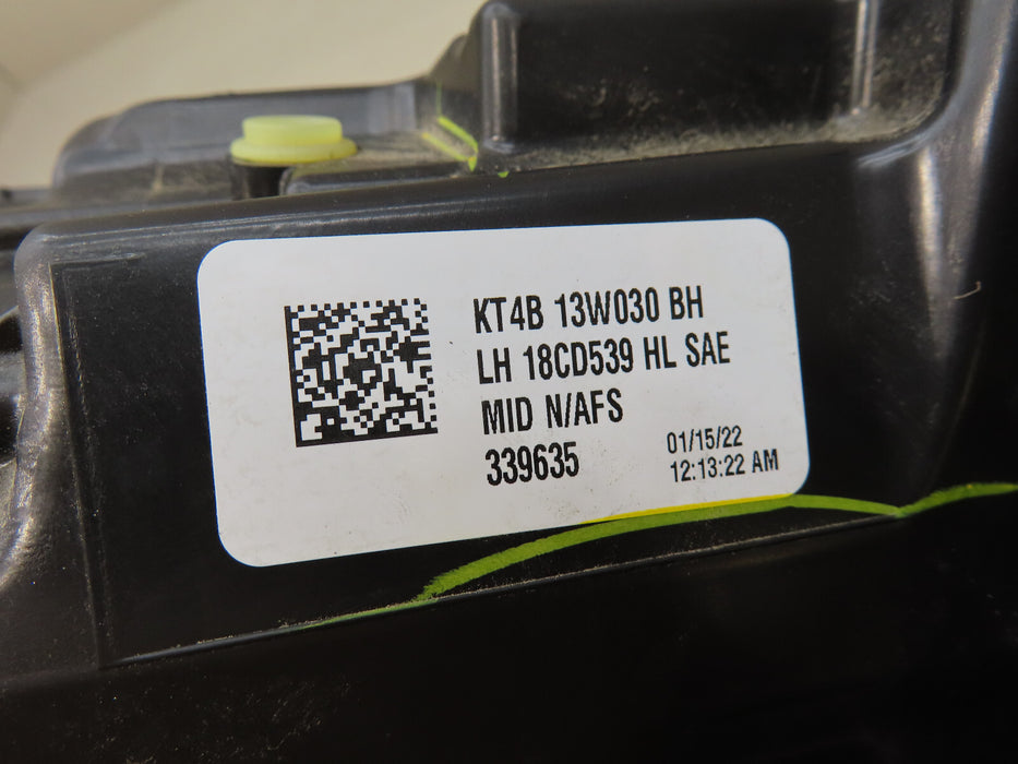 2019-2023 FORD EDGE SPORT FRONT LEFT DRIVER HEADLIGH LED OEM KT4B-13W030-BH
