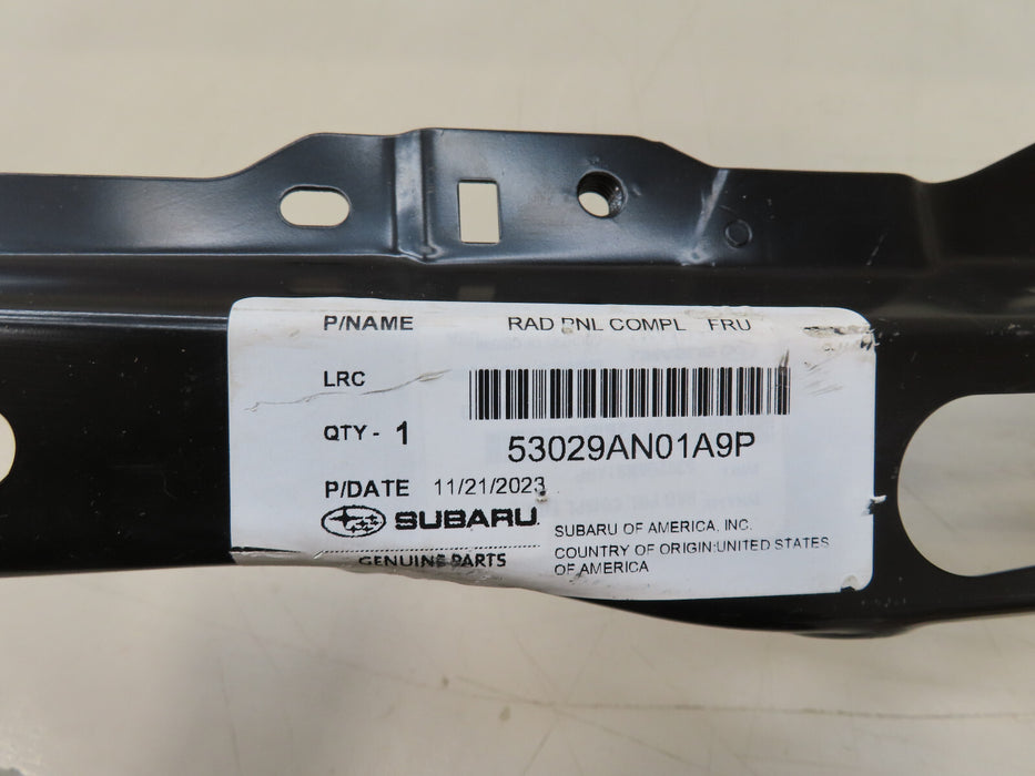 2021-2023 SUBARU LEGACY,OUTBACK FRONT UPPER RADIATOR SUPPORT TIE BAR OEM