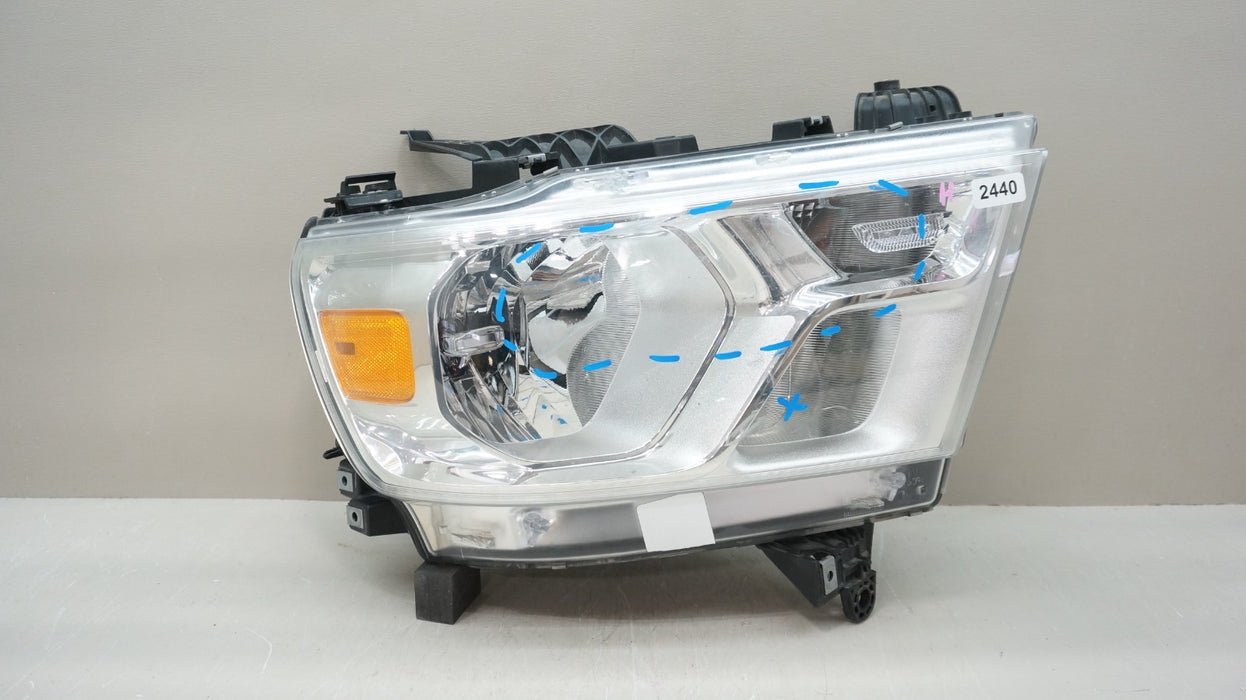 2019-2024 DODGE RAM 1500 FRONT RIGHT PASSENGER SIDE HALOGEN HEADLIGHT OEM