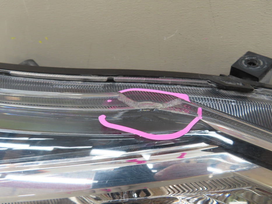 2017-2019 NISSAN VERSA FRONT RIGHT PASSENGER HEADLIGHT HALOGEN OEM 26010-9ME0A