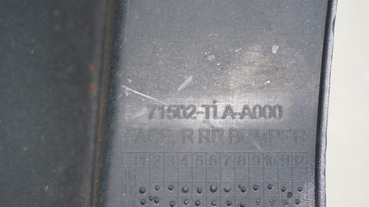 2017-2019 HONDA CR-V REAR RIGHT PASSENGER BUMPER END CAP COVER 71502TLAA000 OEM