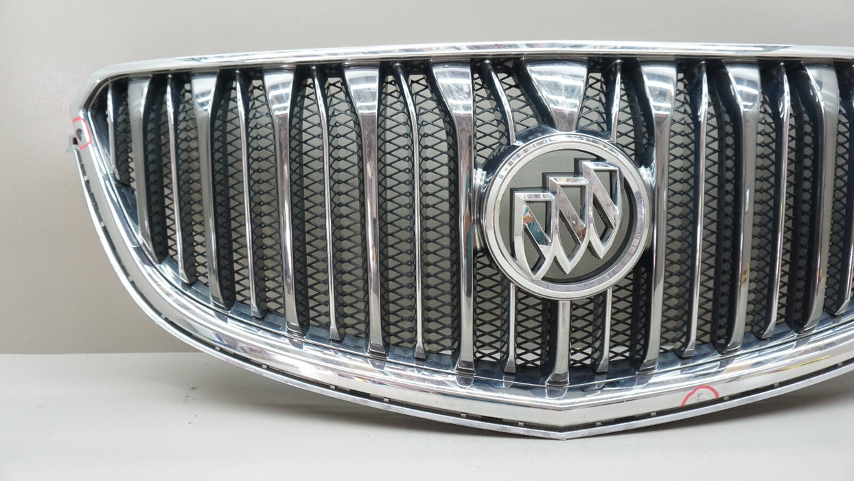 2013-2017 BUICK ENCLAVE FRONT BUMPER RADIATOR GRILLE W/ EMBLEM OEM 20983421