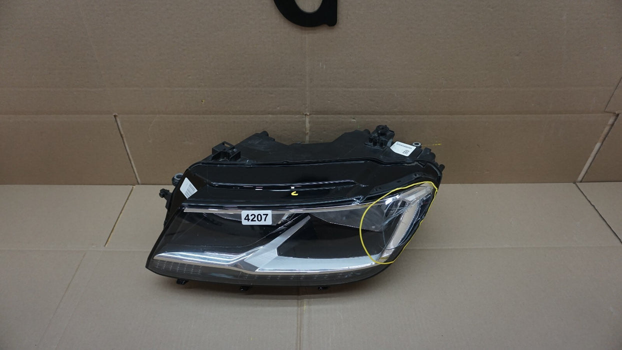 2012-2017 VOLKSWAGEN TIGUAN FRONT LEFT DRIVERS SIDE HALOGEN HEADLIGHT OEM