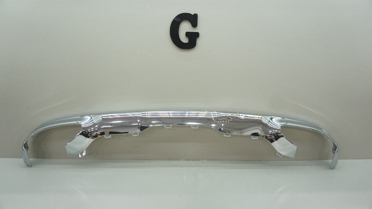 2016-2019 MERECEDES-BENZ GLC300 W253 REAR CHROME SKID PLATE A 253 885 23 25 OEM