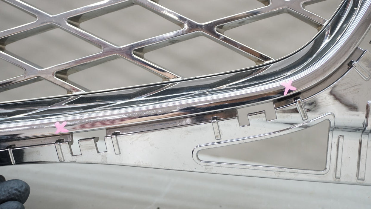 2021-2023 GENESIS GV80 FRONT BUMPER RADIATOR GRILLE OEM 86351-T6000