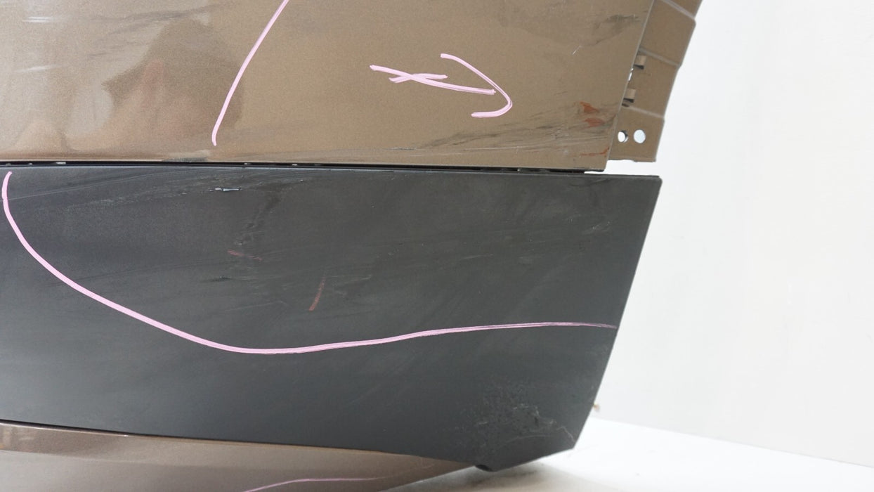 2011-2014 BMW X3 F25 REAR BUMPER COVER PANEL W/ MOLDING TRIM OEM 51127278478