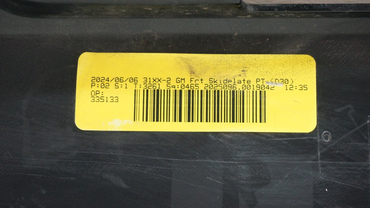 2023-2025 GMC CANYON FRONT FRONT BUMPER MOLDING PANEL OEM 85617698