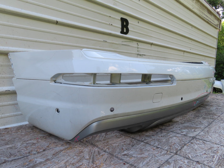 2017-2019 AUDI Q7 SUV REAR BUMPER COVER W/ LOWER VALANCE PANEL OEM 4M0807511
