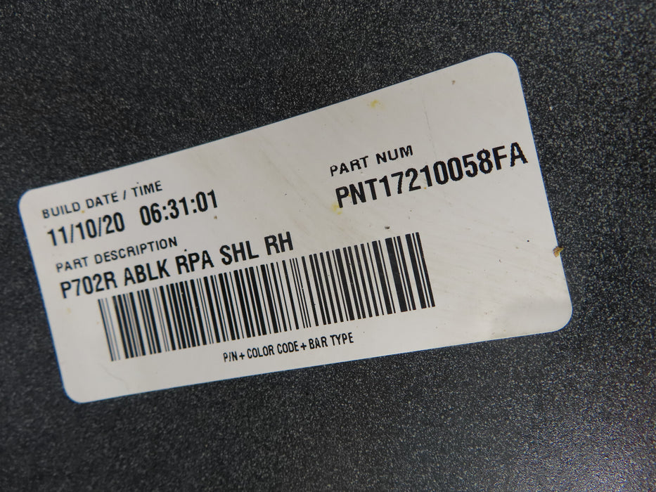 2021-2023 FORD F150 F-150 REAR RIGHT PASSENGER SIDE BUMPER END CAP OEM