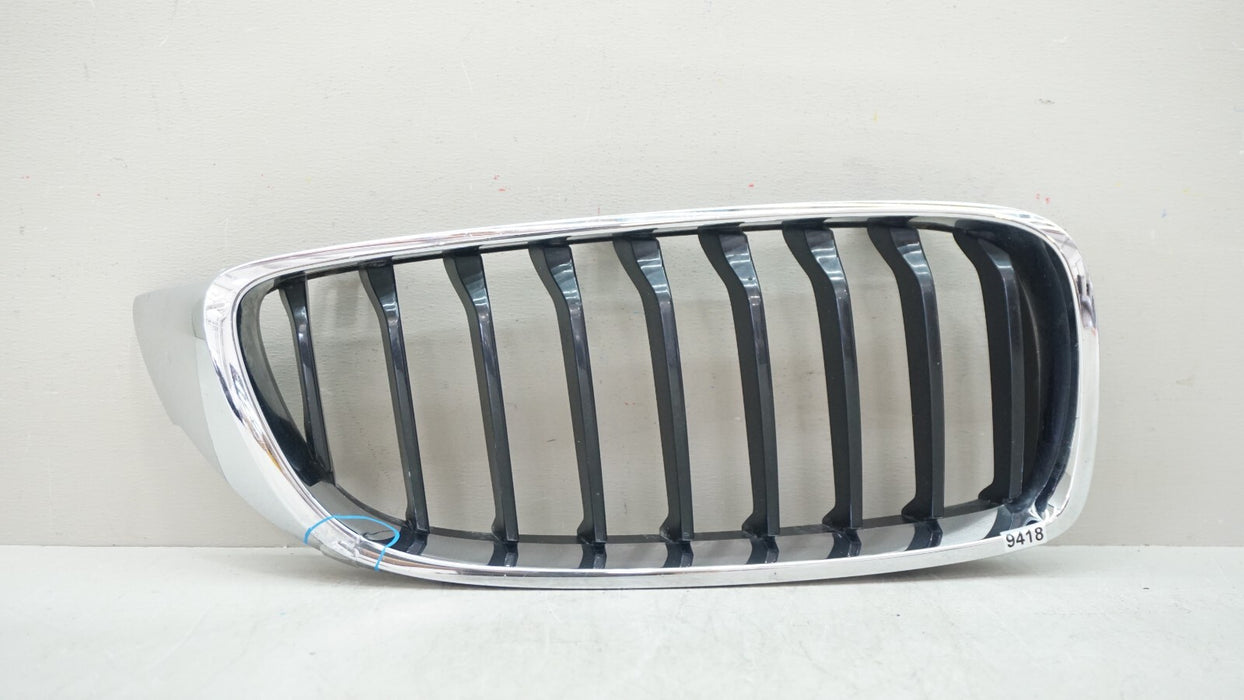 2014-2016 BMW 4 SERIES FRONT RIGHT BUMPER GRILLE KIDNEY OEM 7294814