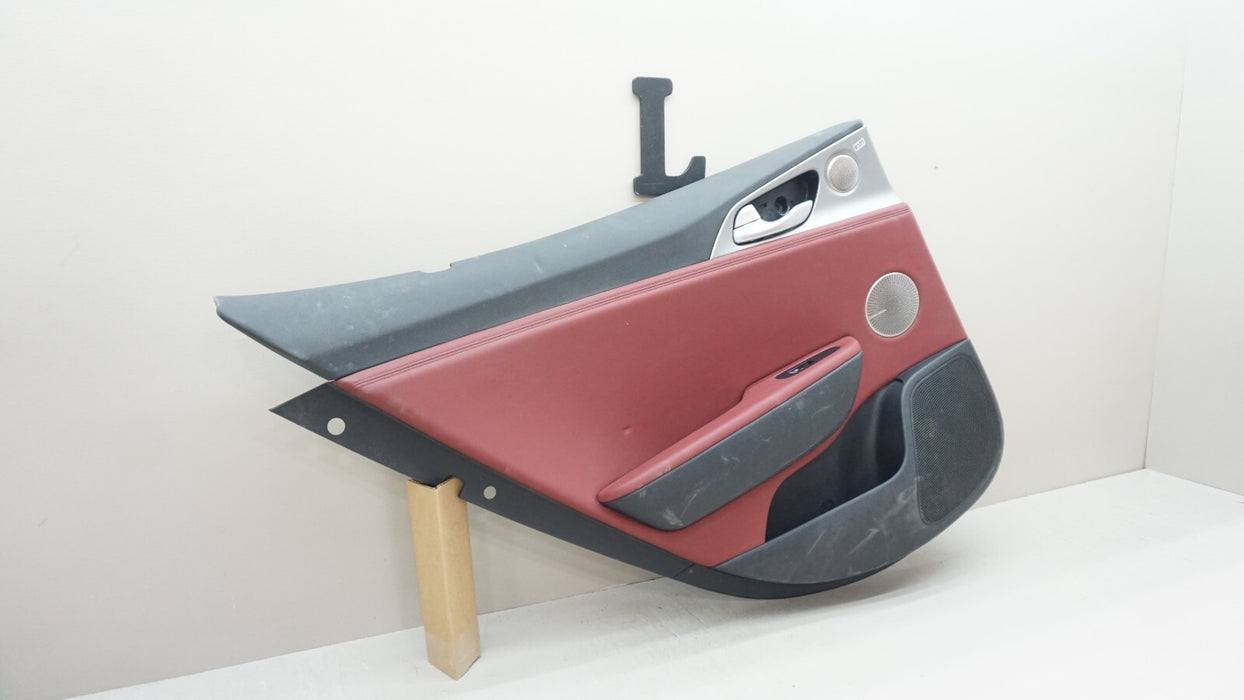 2018-2023 KIA STINGER LEFT DRIVER REAR INTERIOR DOOR PANEL OEM 83301-J5140