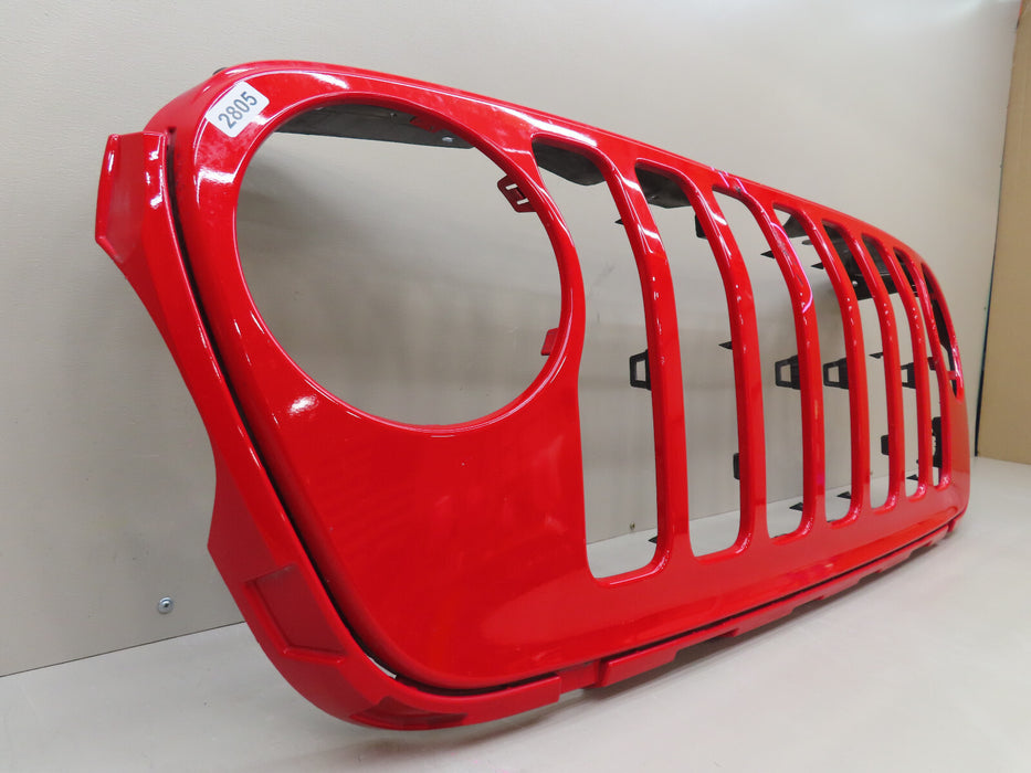 2018 - 2022 JEEP WRANGLER SAHARA FRONT RADIATOR GRILLE GRILL  OEM 6BY79TRMAB