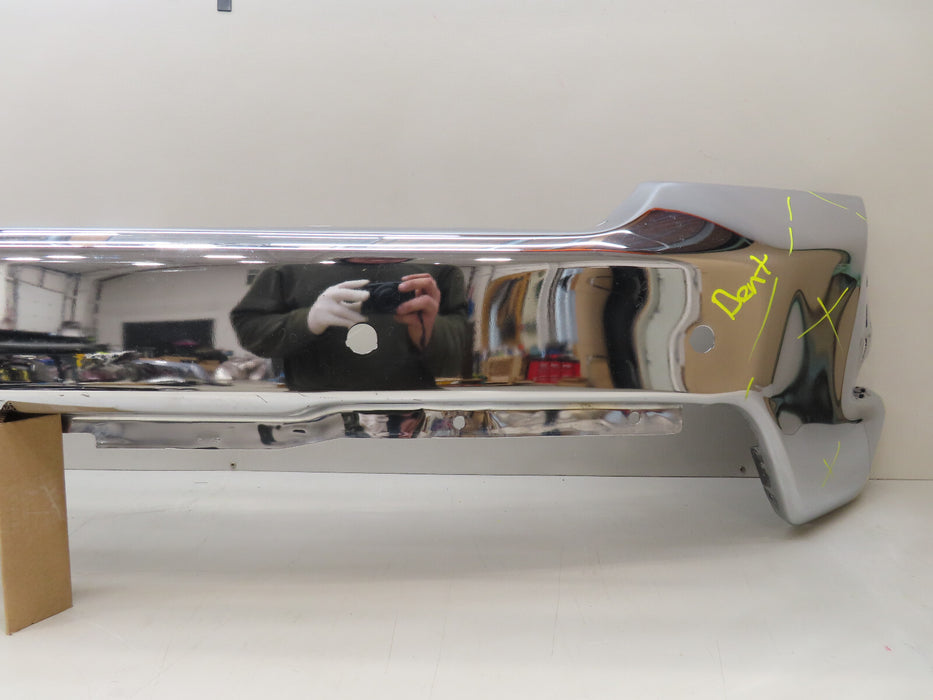 2019 2020 2021 CHEVROLET SILVERADO 1500 FRONT BUMPER METAL W/SENSOR HOLES OEM