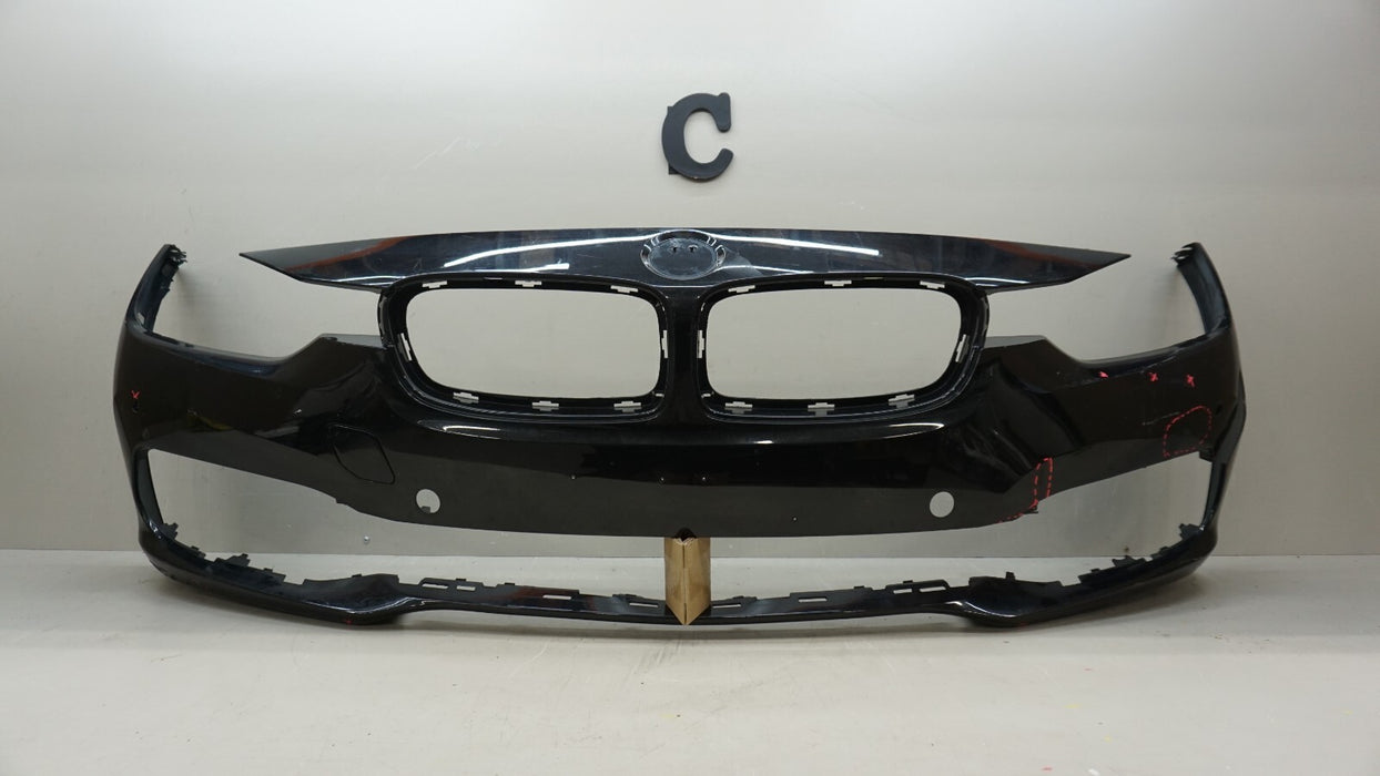 2016-2018 BMW 320I 328I 330I 340I LCI F30 F31 FRONT BUMPER COVER OEM 51117386283